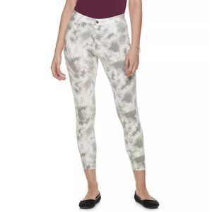 Utopia by HUE Tie-Dye Slit Skimmer Jegging